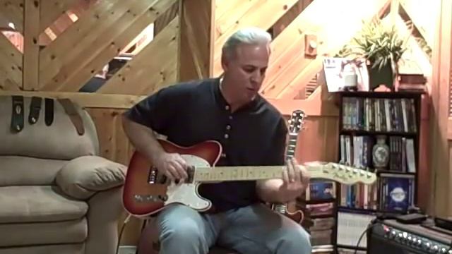 Fender American Deluxe Telecaster Triple Pick-up Mod смотреть онлайн