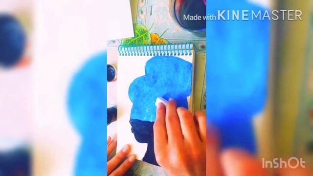 Урок рисования/ Как нарисовать контур лица\ Как нарисовать оленя и лес \ LOLLY PICTURES смотреть онлайн