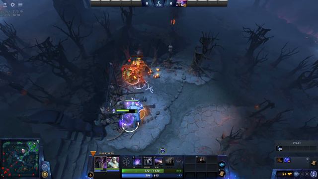 ДоТа 2 как фармить лес Дарк Сир Патч 7.31Г в но хороший смотреть онлайн