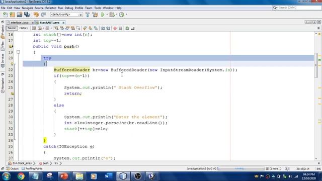 #06 (Java Lab Ex 4) Stack ADT Using Interface | NetBeans IDE | CS8383 | RK Keynotes | RK смотреть онлайн