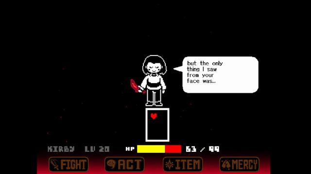 هذي المرة انا اللي يتنمر (undertale no more deals 1/2) смотреть онлайн