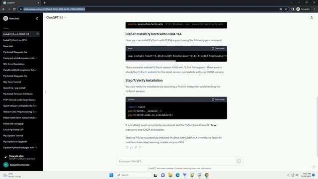 pip install torch cuda 11 4 смотреть онлайн