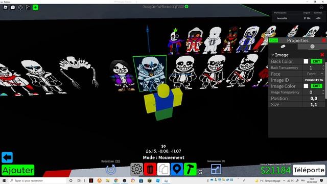 des sans AU image id (roblox obby creator) part 1 смотреть онлайн