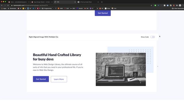 Tailwind UI Kit - Quick prototyping using TUK & codepen.io смотреть онлайн