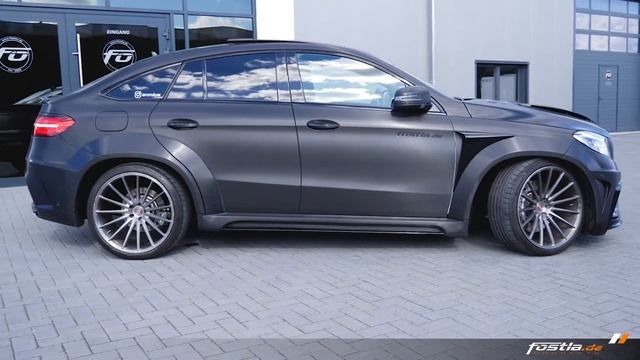 PRIOR-DESIGN by fostla.de | GLE 63 AMG Coupé | BLACK-BRUSHED | 23" Wheels VOSSEN смотреть онлайн