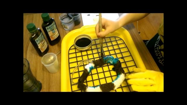 Батик. Шибори - кожа змеи. Ручная роспись. Просто