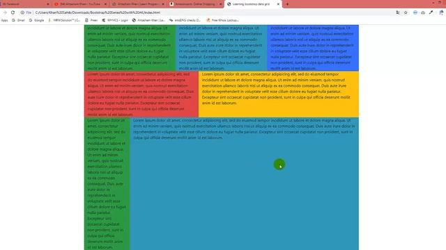 Data Grid in Bootstrap - Lecture 4 Part-2 - Urdu/Hindi - Bootstrap Series with AK смотреть онлайн