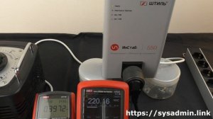 Обзор и тестирование инверторного стабилизатора напряжения ШТИЛЬ Инстаб IS550
