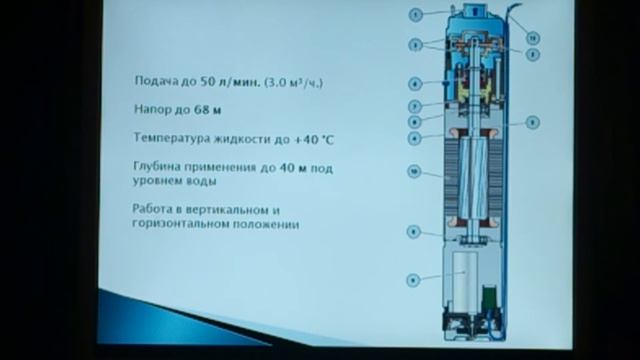 Насос скважинный PEDROLLO 4 SKm 100E