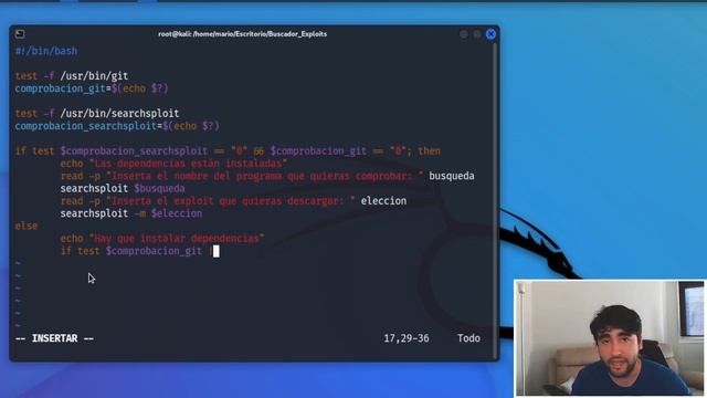 ? PROGRAMAR BASH SCRIPTING - Cómo Crear un SCRIPT para AUTOMATIZAR la BÚSQUEDA de EXPLOITS ? смотреть онлайн
