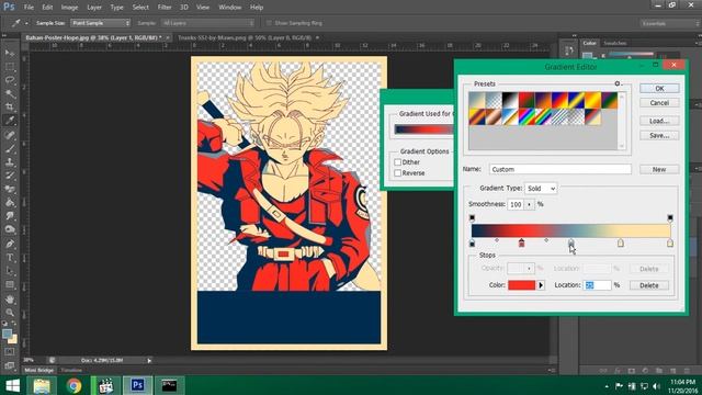 Photoshop Tutorial - Hope Poster Art (Anime Style) смотреть онлайн