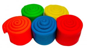 Разноцветные ЗАВИТОЧКИ из ПЛЕЙ ДО с Игрушками МИМИМИШКИ МАША И МЕДВЕДЬ ТРИ КОТА Учить Цвета