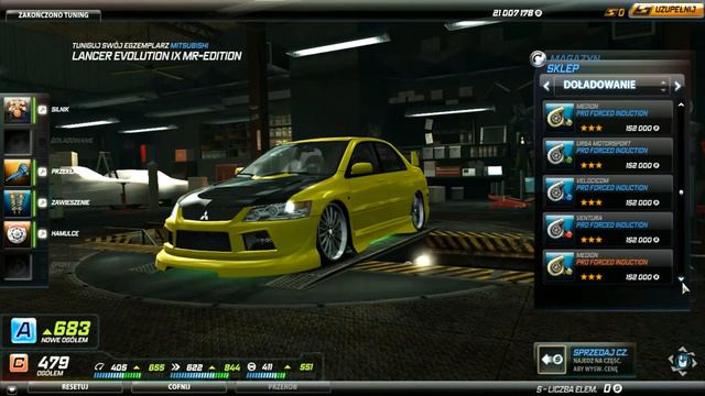 NEED FOR SPEED™ WORLD Mitsubishi Lancer Ewo IX MR Edition tuning смотреть онлайн