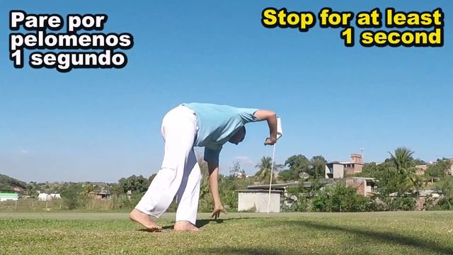 Capoeira Tutorial#98 (Helicóptero bandado / Kicked Helicopter / Helicopter jumping) English Subtitl смотреть онлайн