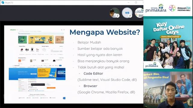 WEBINAR-Tips Memulai Digital Agency Dan Roadmap Web developer Pe,ula смотреть онлайн