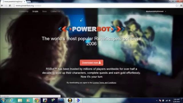 Runescape Powerbot RSbot tutorial смотреть онлайн