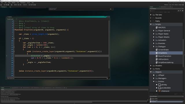 GameMaker Studio 2: Action RPG Tutorial (Episode 33: Item Drops #1) смотреть онлайн