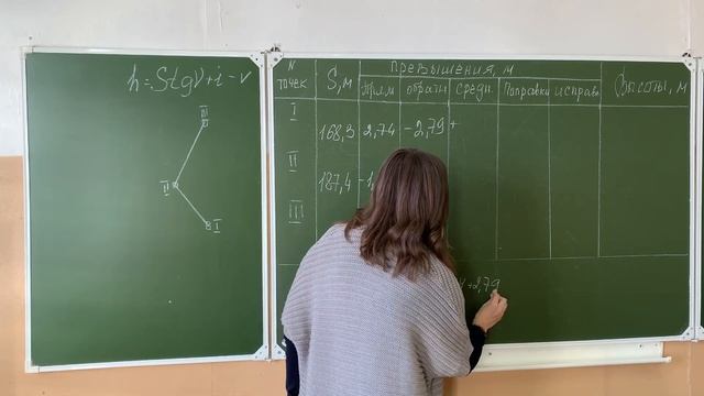 3 Тахеометрическая съемка. Вычисление высот съемочных точек. Тригонометрическое нивелирование. смотреть онлайн