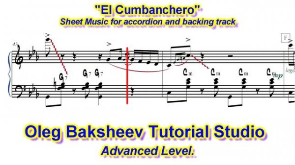 "El Cumbanchero " - Accordion Sheet Music Review