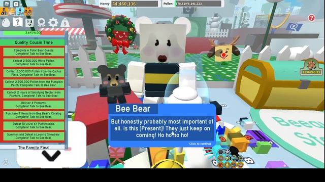 Finishing Bee Bear's quest for festive planter and 3 super smoothies. смотреть онлайн