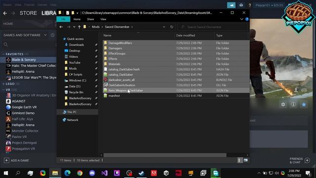 How to Make Mods For Blade and Sorcery U11.1 | Json Modding Tutorial смотреть онлайн