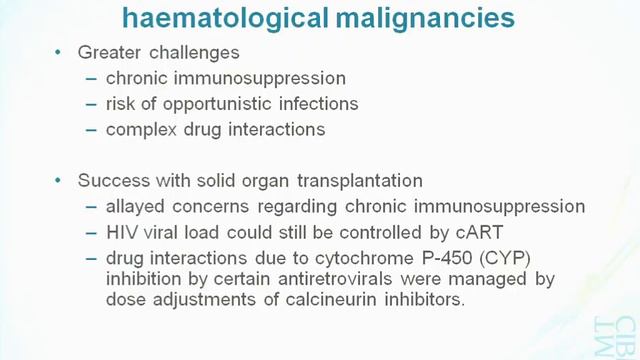 Hematopoietic Stem Cell Transplantation in HIV+ Patients смотреть онлайн