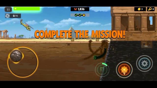 Death Worm - Alien Monster - Gameplay Walkthrough Part 1 (iOS, Android) смотреть онлайн