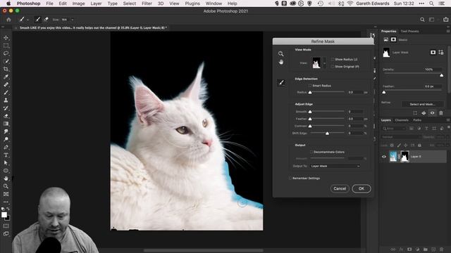 How to BRING BACK Refine Mask and say goodbye to slow and laggy cutouts смотреть онлайн