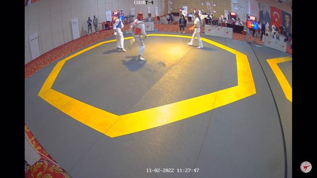 Furkan Aydın (İstanbul) Hamza Osman Aydoğan (Ankara) Turkish Open 2022 Male 51 kg Junior смотреть онлайн