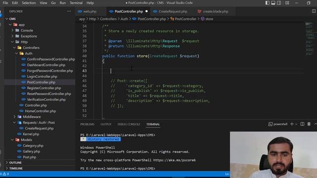 13(part-1) Upload image in Laravel Cms | Build content management system in PHP Laravel смотреть онлайн