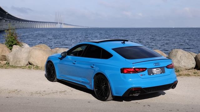 2022 AUDI RS5 SPORTBACK - LAST FULLY PETROL POWERED RS5, AWESOME SPEC - 600NM/450HP - TURBO BLUE 4 смотреть онлайн