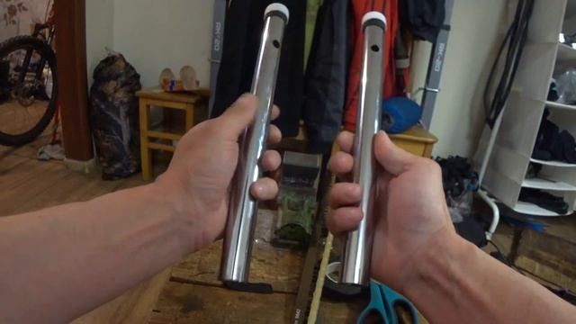 Складная лучковая пила с прутком из стеклопластиковой арматуры смотреть онлайн