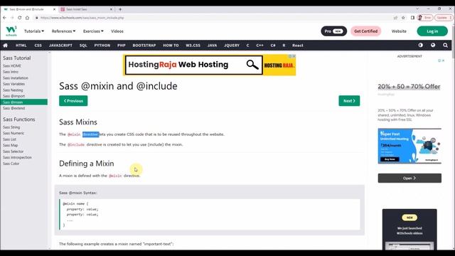 Video 47: Sass Tutorial | W3Schools.com | CSS Tutorials in Hindi | Programming with Rakesh смотреть онлайн