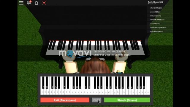 ROBLOX PIANO FNAF 3 ENDING THEME 'dont go' full смотреть онлайн