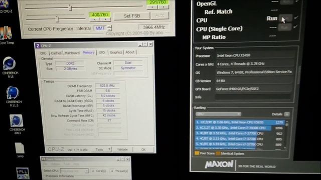 Intel Xeon X5450 Overclocking and How to use SETFSB to find a stable overclock quickly смотреть онлайн