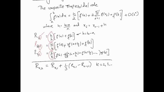 Numerical Integration - Romberg Integration смотреть онлайн