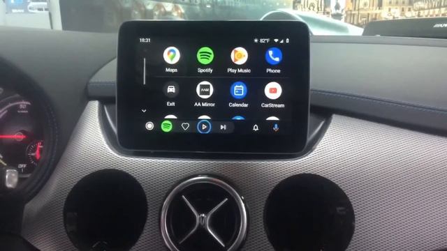CarPlay Mercedes B Class  W246 AndroidAuto MirroLink
