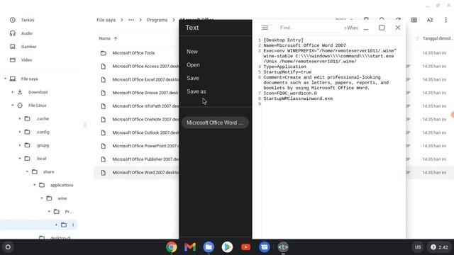 MICROSOFT OFFICE TERASA LEBIH RINGAN DENGAN CARA INSTALL SEPERTI INI | M.OFFICE 2007 | CHROMEBOOK смотреть онлайн