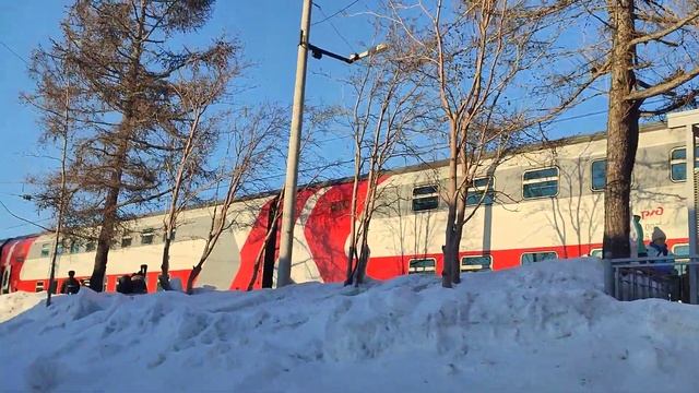 Все в Хибины!!! ?? Часть 2! Прибытие туристов из Питера, Питерским поездом №22!!! смотреть онлайн