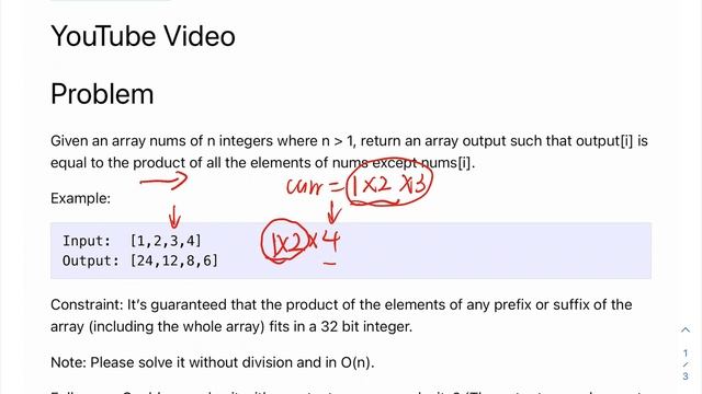 贾考博 LeetCode 238. Product of Array Except Self 我已经不是我自己了 смотреть онлайн