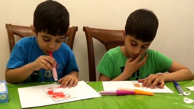 Рисуем воздушными фломастерами.!!! смотреть онлайн