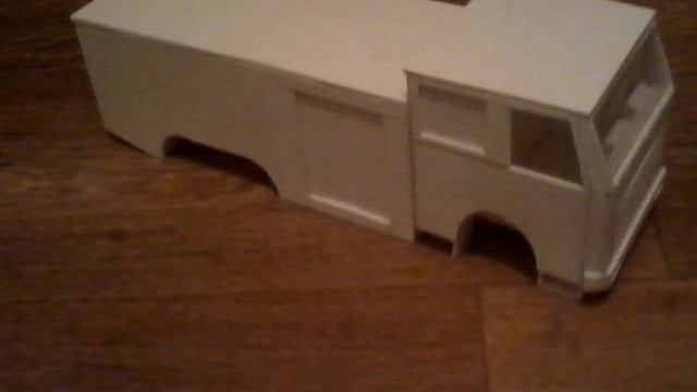 Самодельная модель пожарной машины смотреть онлайн