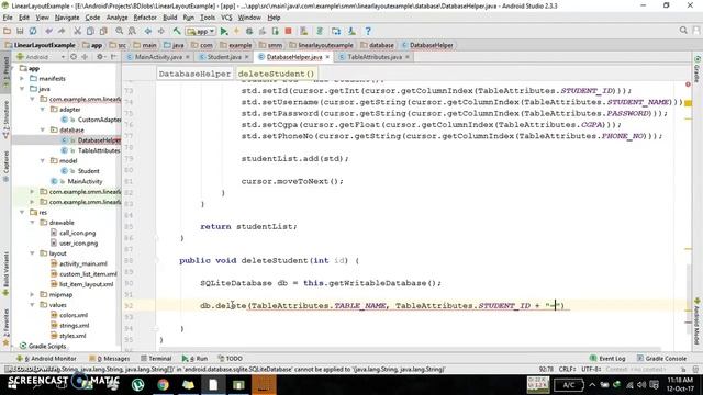 SQLite Operations: Delete смотреть онлайн