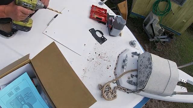 Boat Update Part 4, Installing The Windless On Bayliner Ciera 2450 Project Boat Restoration смотреть онлайн