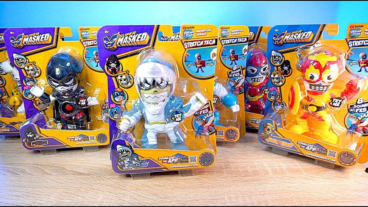 Фигурки SUPERMASKED смотреть онлайн