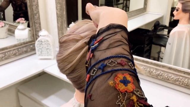 Средний текстурный пучок в современном исполнении. ВИДЕОУРОК. Анна Саядян смотреть онлайн