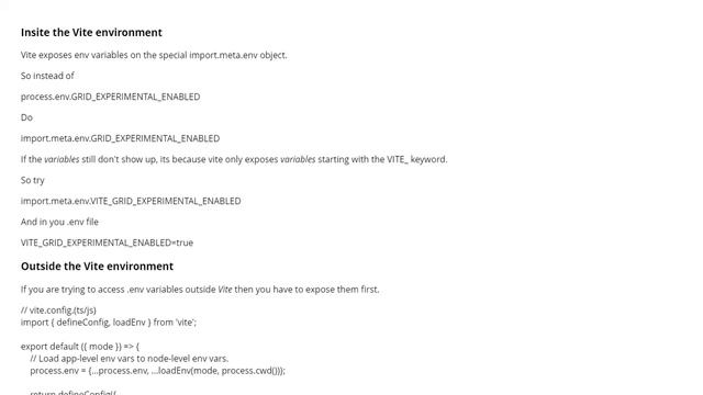 How do add process.env when using vite? (1 answer) смотреть онлайн