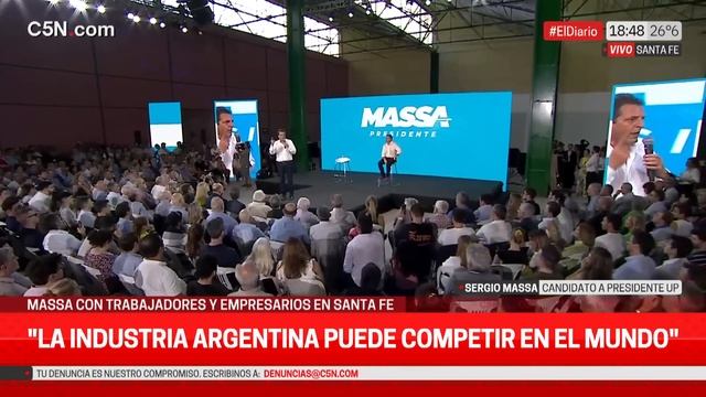 SERGIO MASSA: 