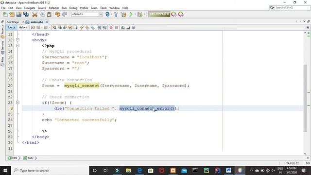 PHP Lesson 16: connecting to MySQL database using PHP смотреть онлайн