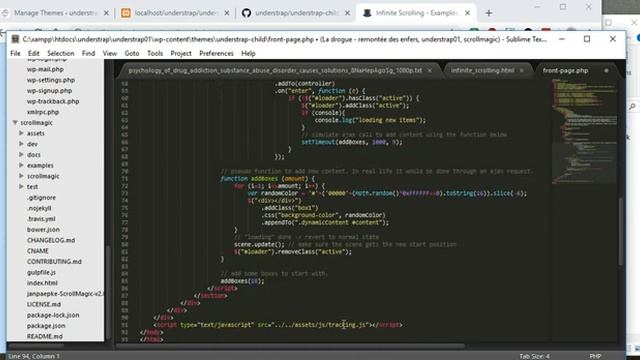 Working with ScrollMagic files onto Understrap theme in Wordpress 04 смотреть онлайн